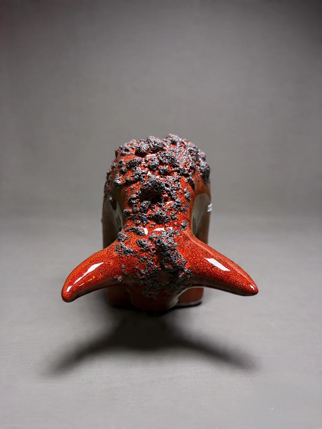 Otto Keramik Classic Ceramic Bull West German Pottery Fat Lava - Image 4