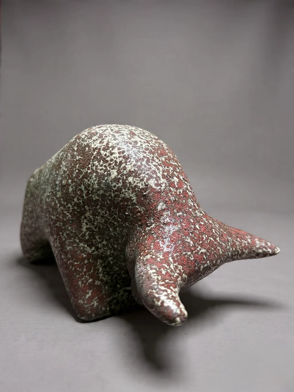 Otto Keramik Classic Ceramic Bull West German Pottery Fat Lava - Image 5