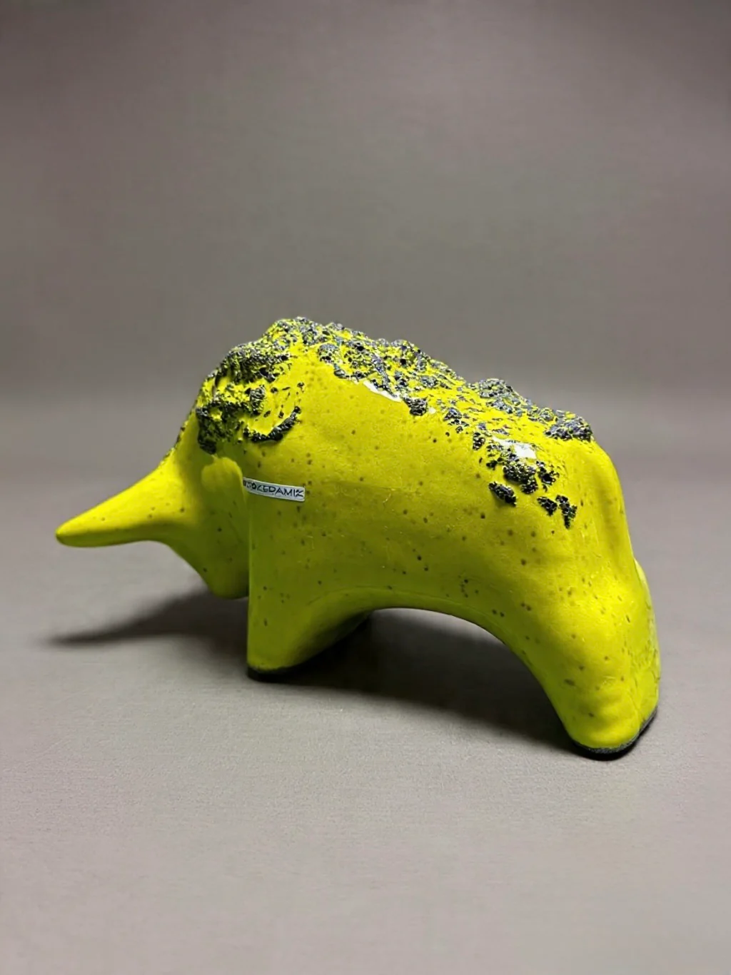 Otto Keramik Classic Ceramic Bull West German Pottery Fat Lava - Image 8