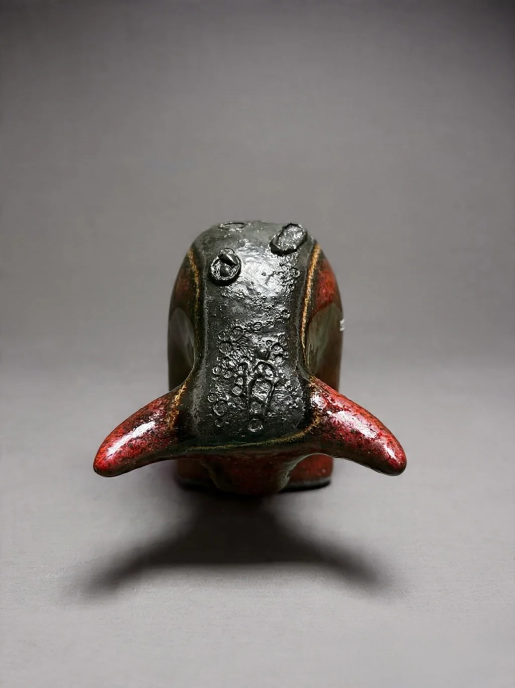 Otto Keramik Classic Ceramic Bull West German Pottery Fat Lava - Image 4