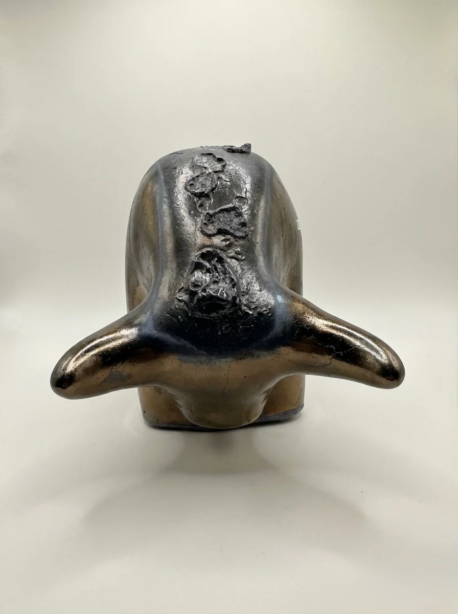 Otto Keramik Classic Ceramic Bull West German Pottery Fat Lava - Image 4