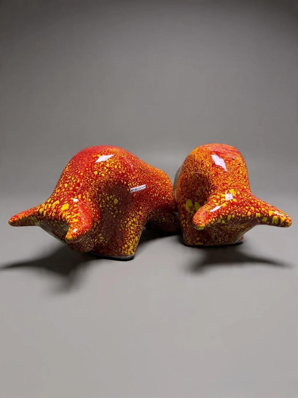 Otto Keramik Classic Ceramic Bull West German Pottery Fat Lava - Image 10