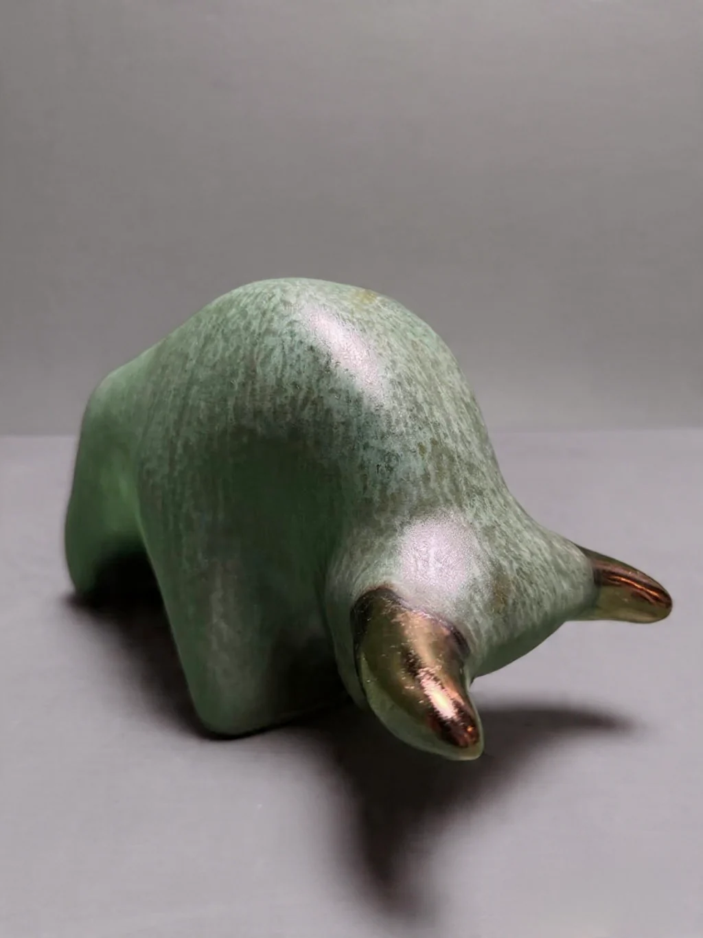 Otto Keramik Classic Ceramic Bull West German Pottery Fat Lava - Image 7