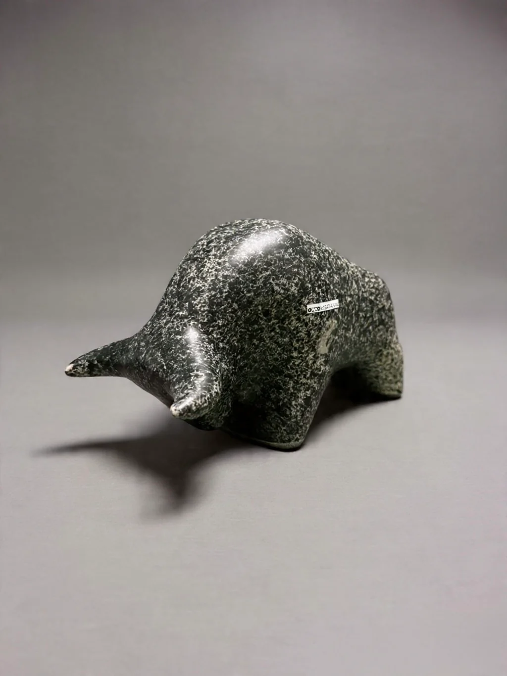 Otto Keramik Classic Ceramic Bull West German Pottery Fat Lava - Image 2