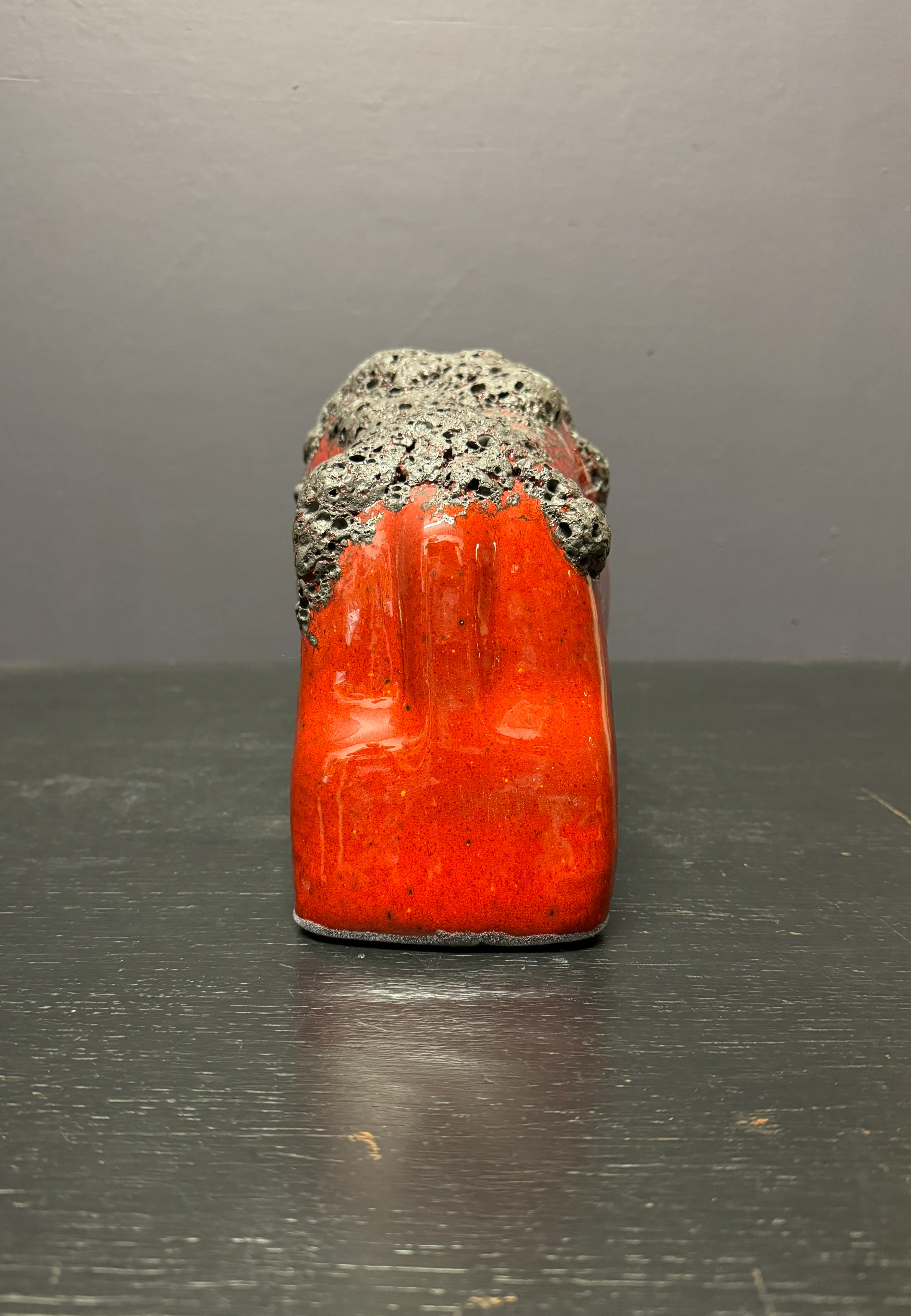 Otto Keramik Large Ceramic Bull West German Pottery Fat Lava - Image 10