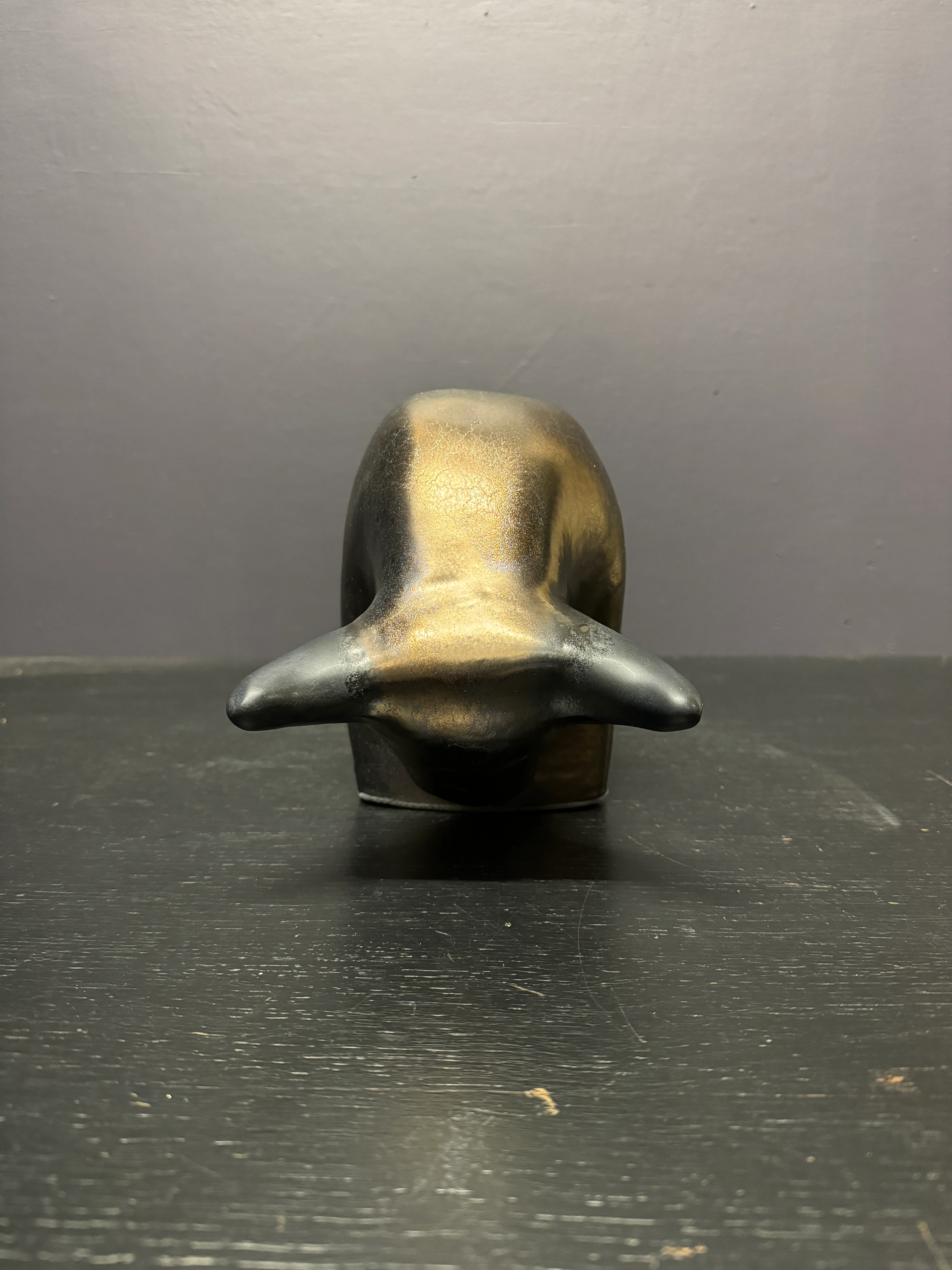 Otto Keramik Large Ceramic Bull West German Pottery Fat Lava - Image 4