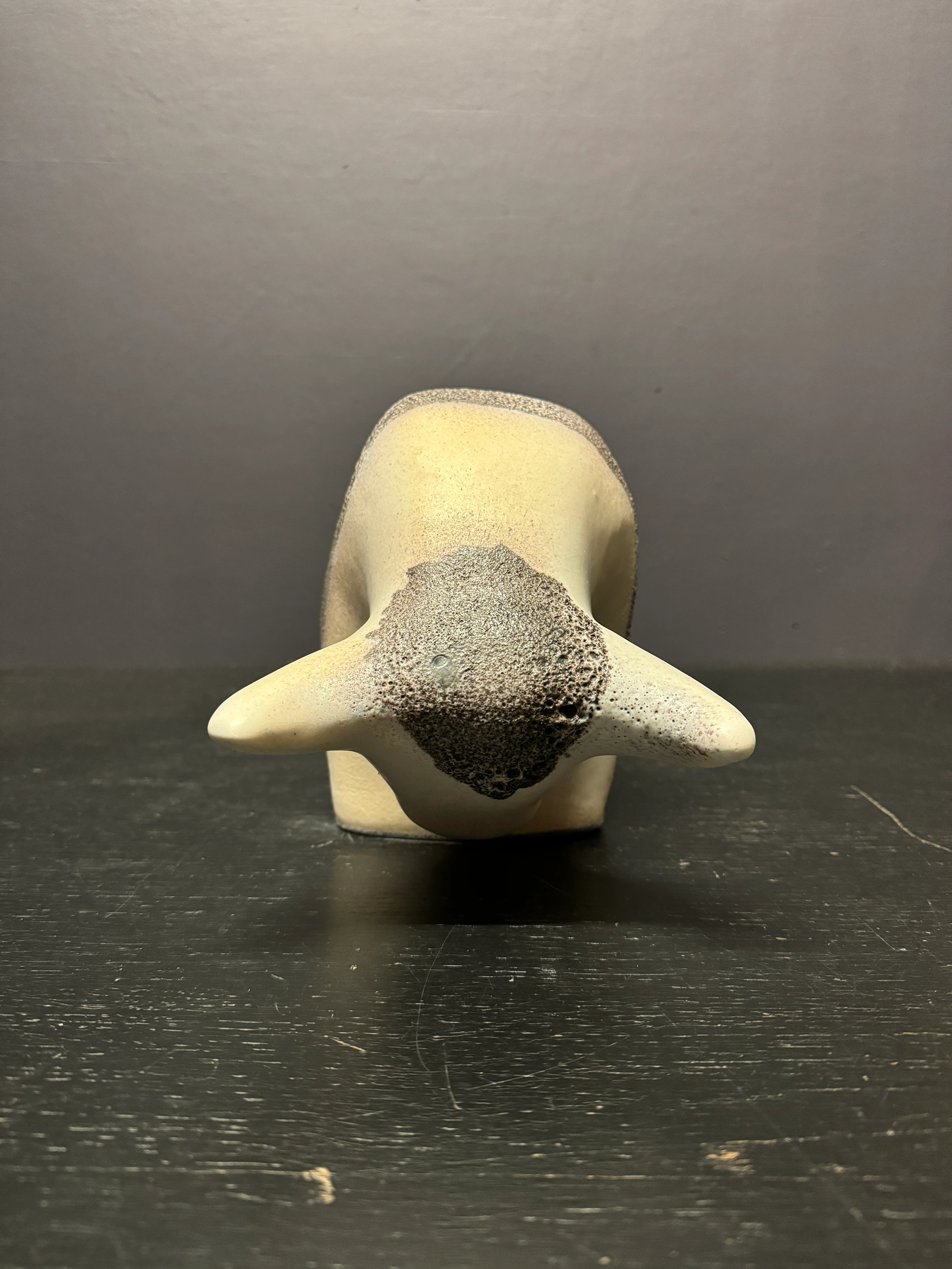 Otto Keramik Large Ceramic Bull West German Pottery Fat Lava - Image 4