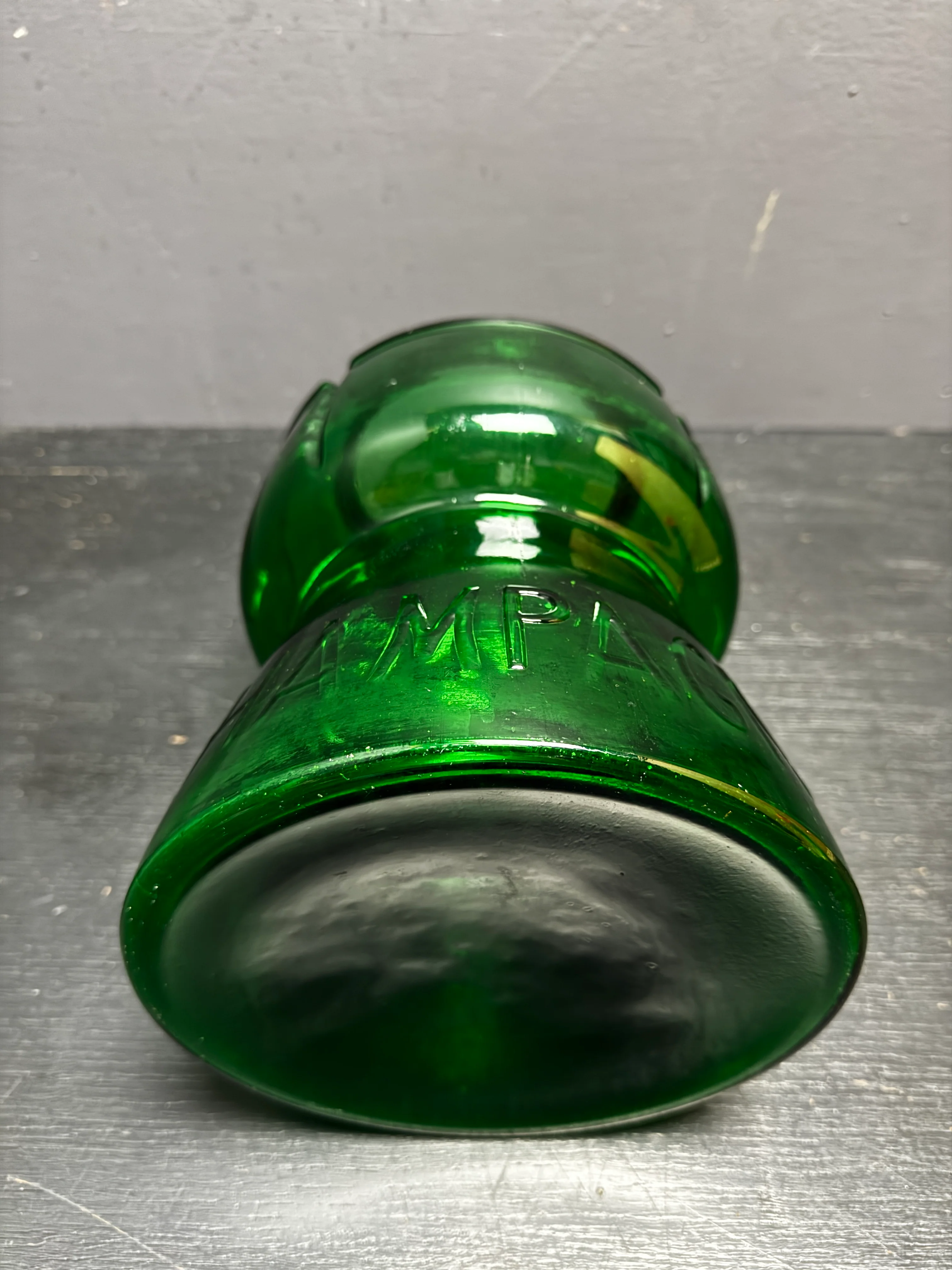 Italian Pressed Glass Cork Shaped Champagne Ice Bucket Circa 1970s - Image 10