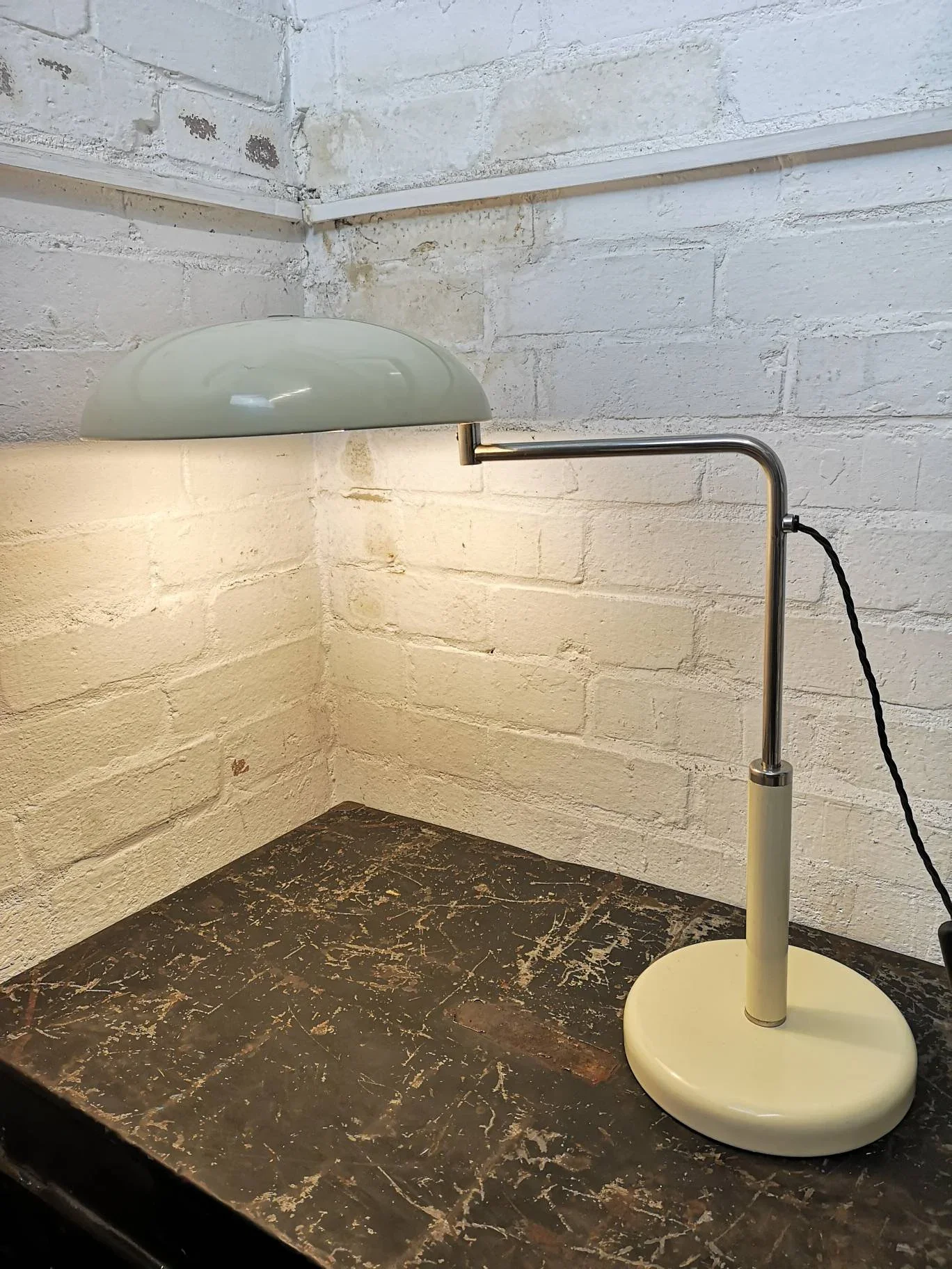 Quick 1500 Adjustable Table Lamp By Alfred Müller For Belmag Switzerland - Image 4