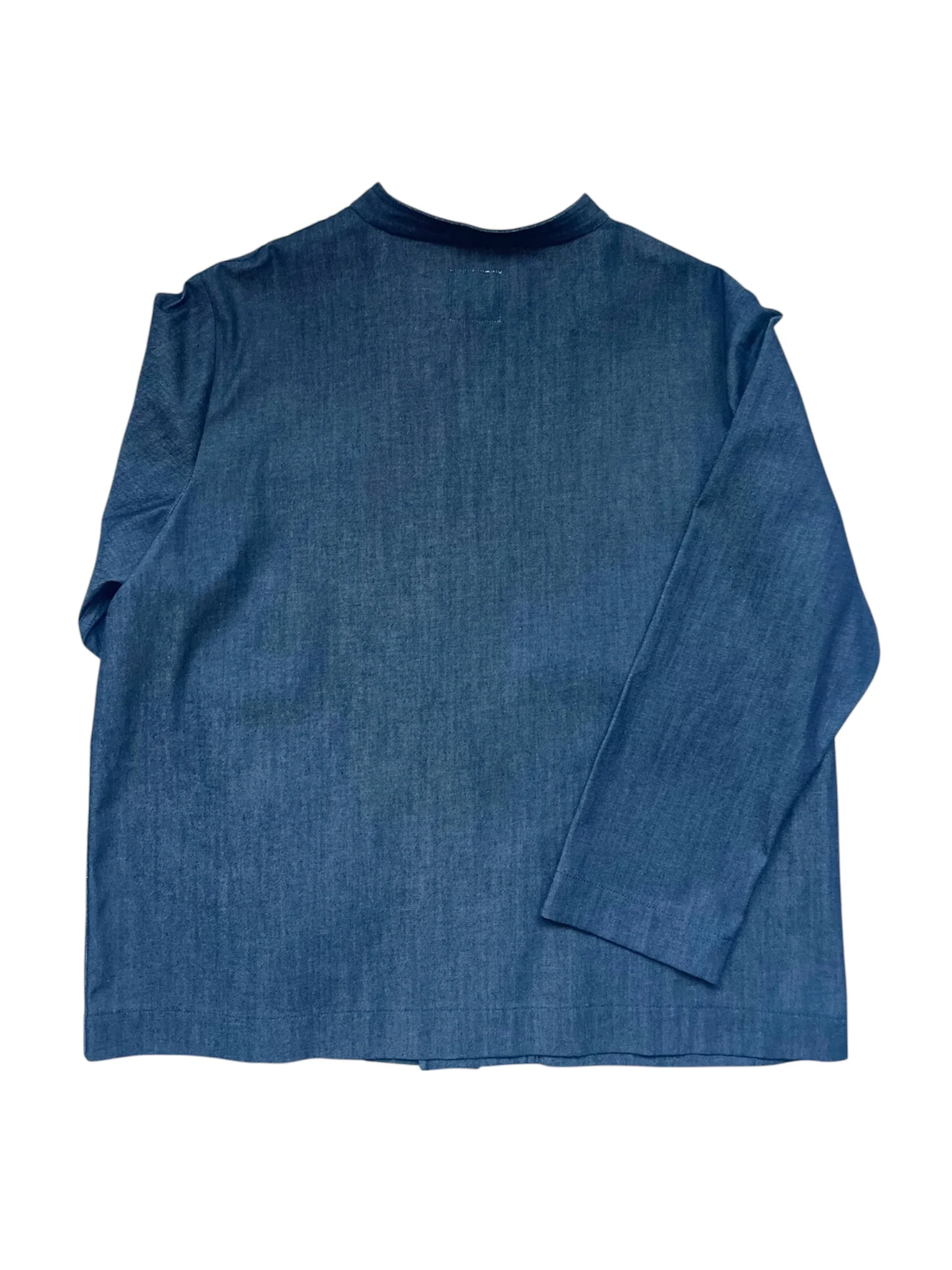 The 'Mintan' Made In London Classic Work Wear Denim Over Shirt - Image 11