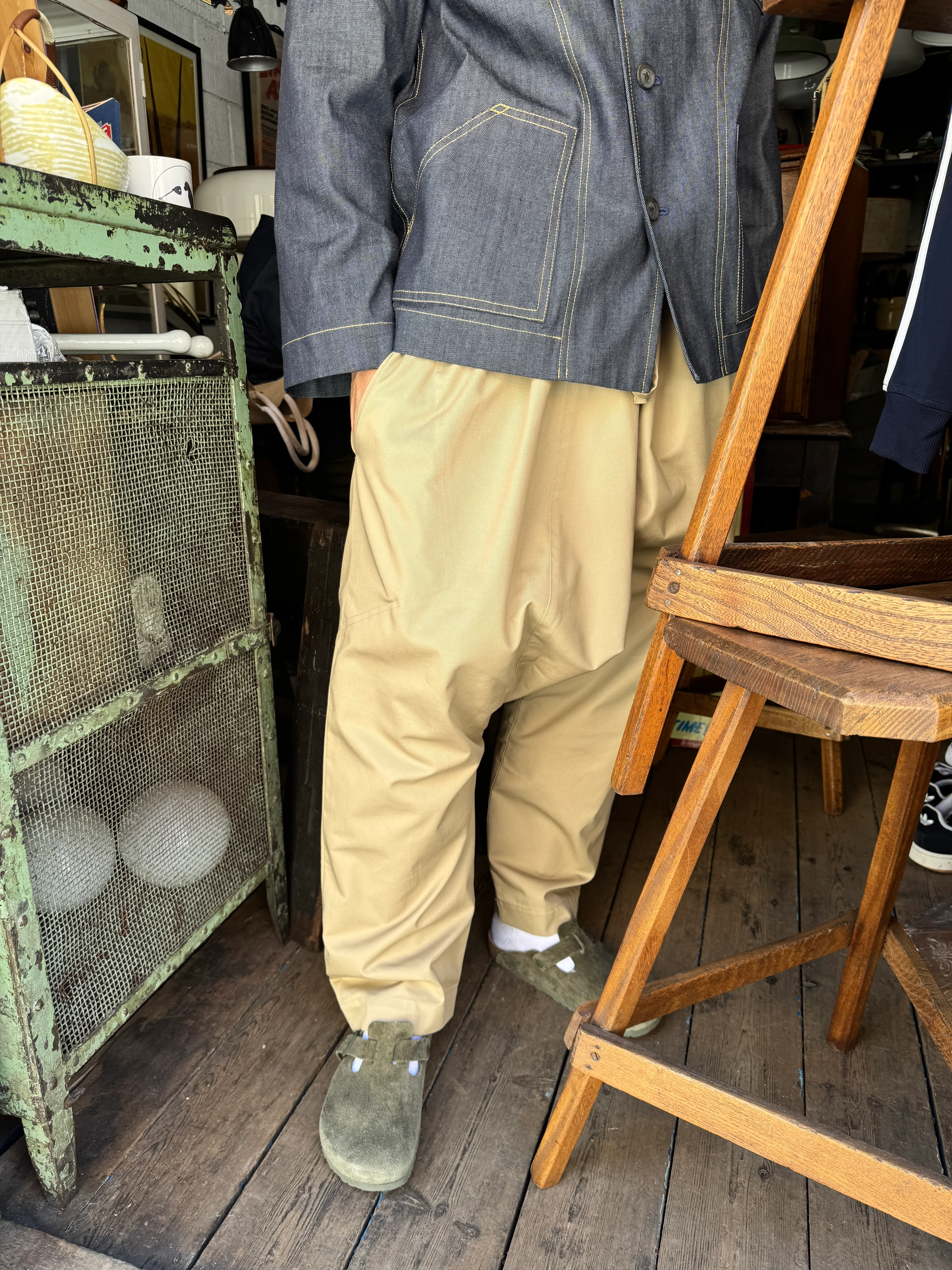 The 'Mintan' Made In London Classic Work Wear Denim Over Shirt - Image 13