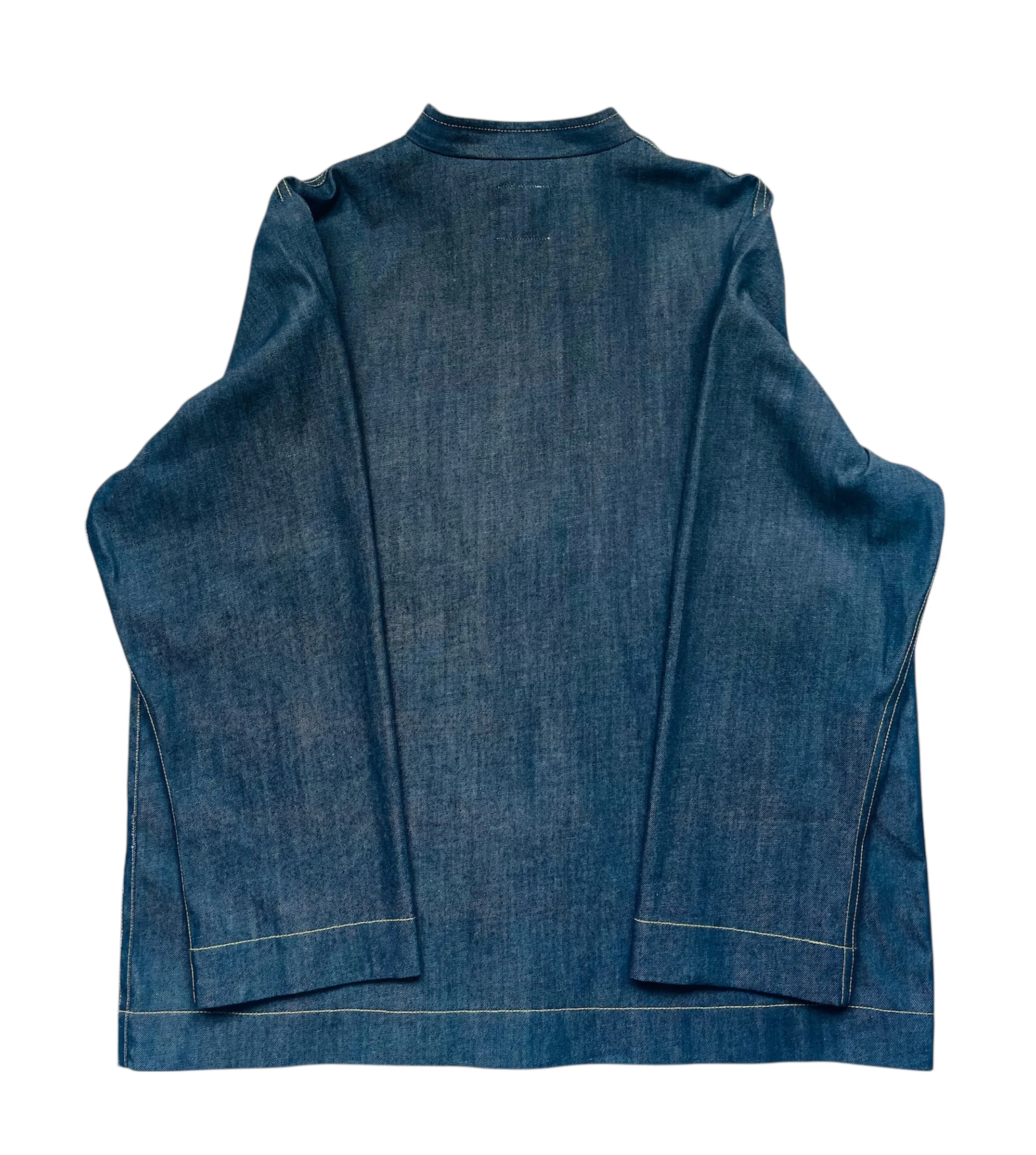 The 'Mintan' Made In London Classic Work Wear Denim Over Shirt - Image 19