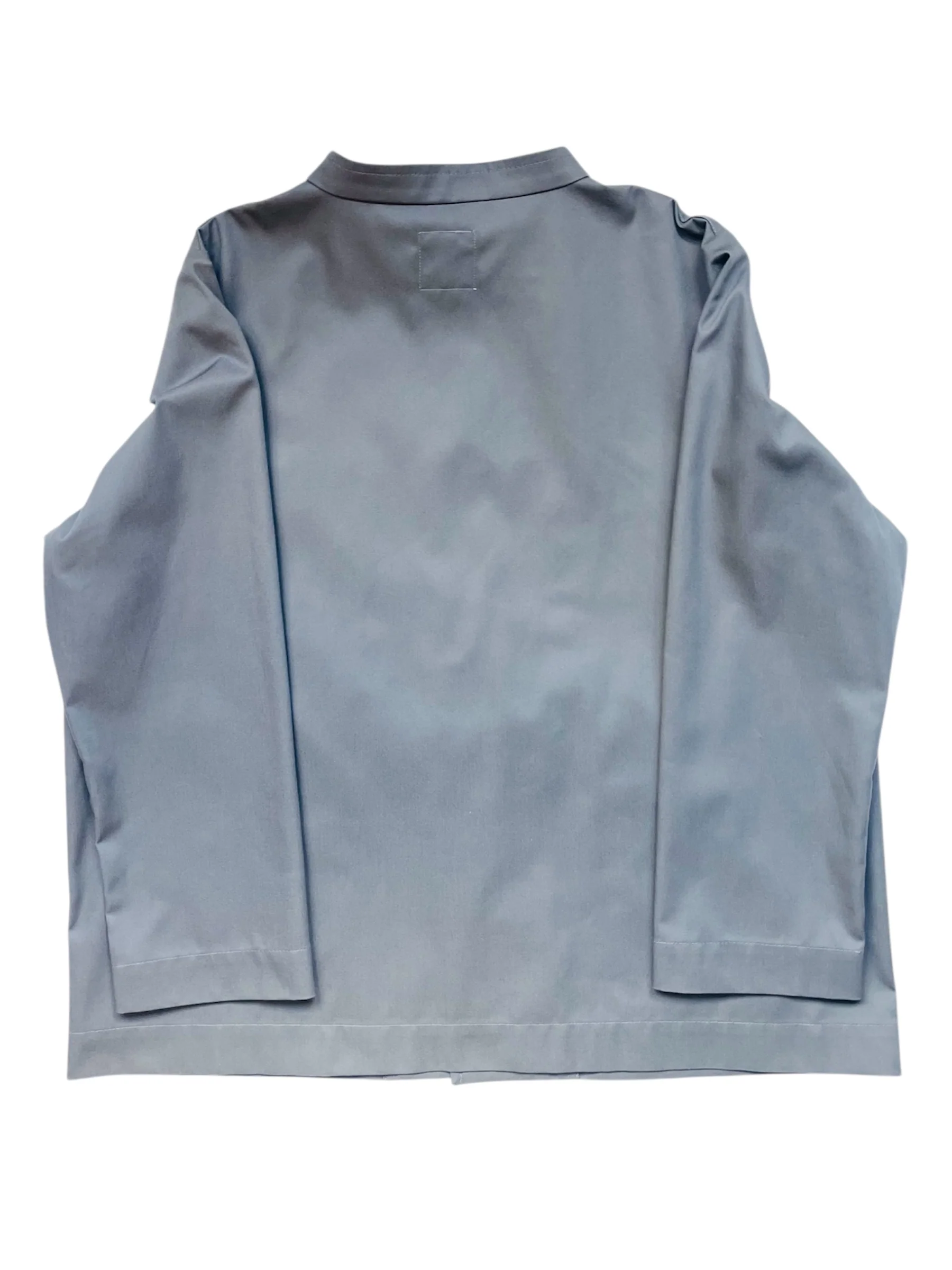 The 'Mintan' Made In London Classic Work Wear Drill Cotton Over Shirt - Image 12