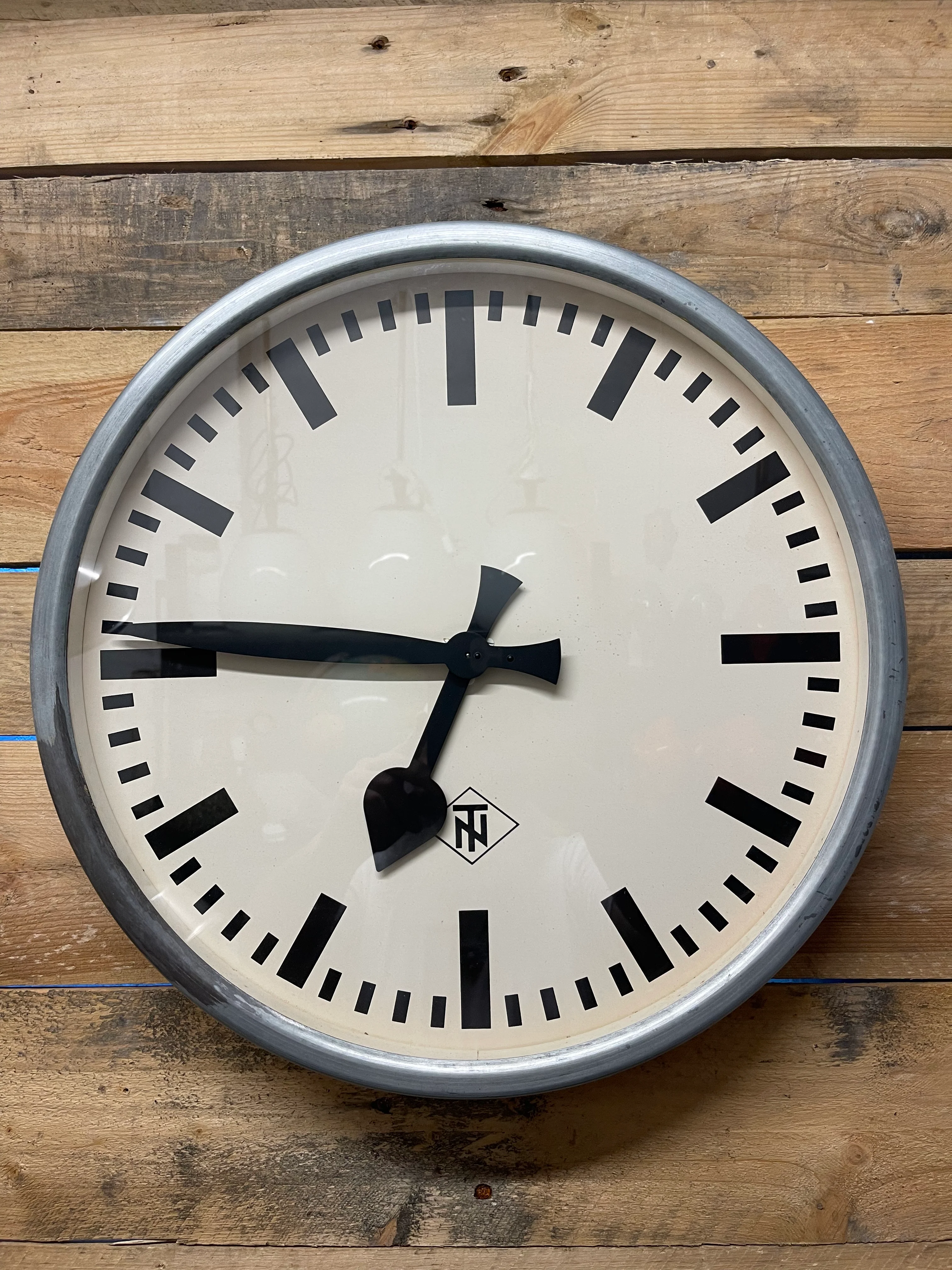 1940's TN Tele Norma West German Station Clock - Image 2
