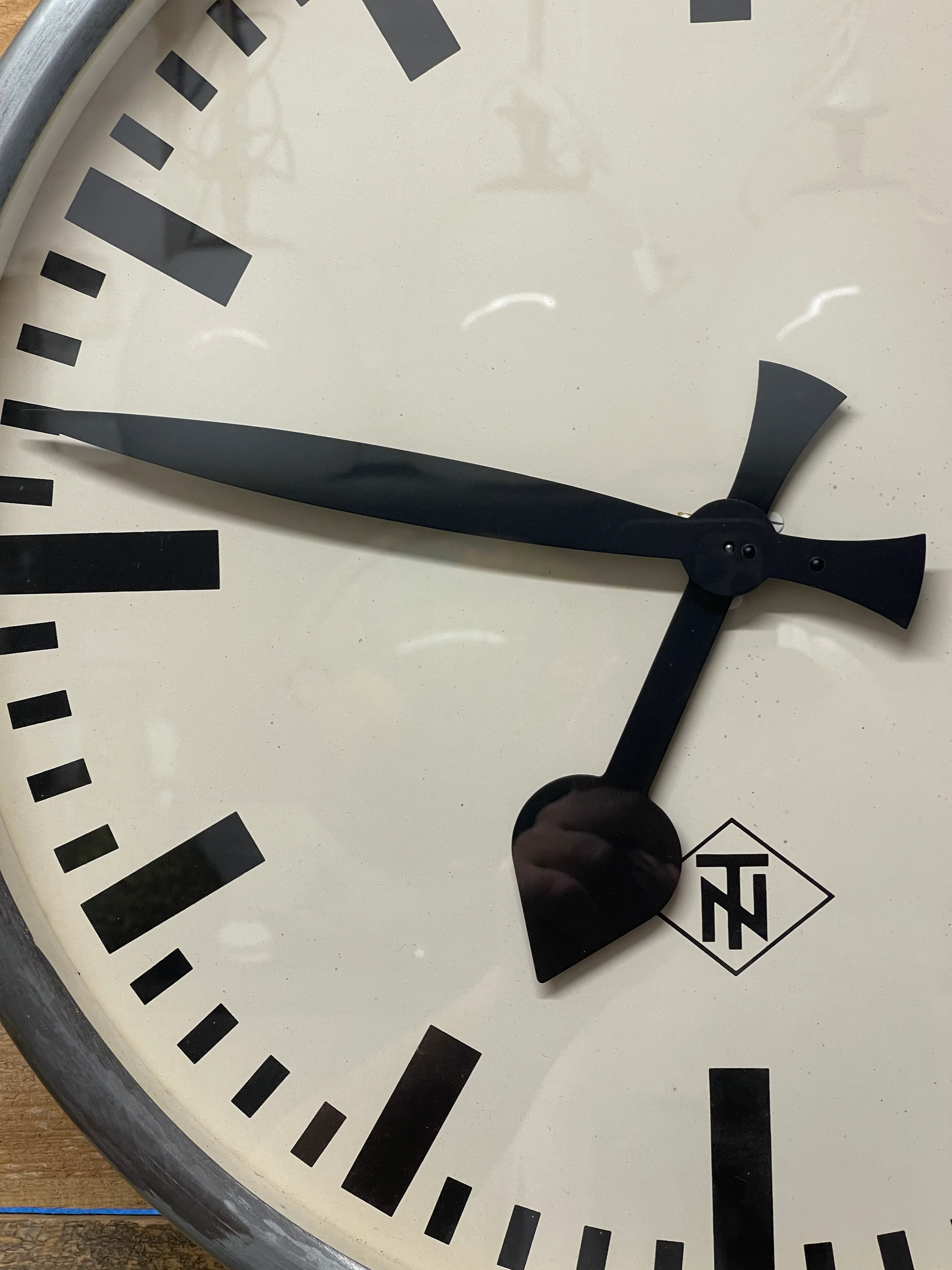 1940's TN Tele Norma West German Station Clock - Image 5