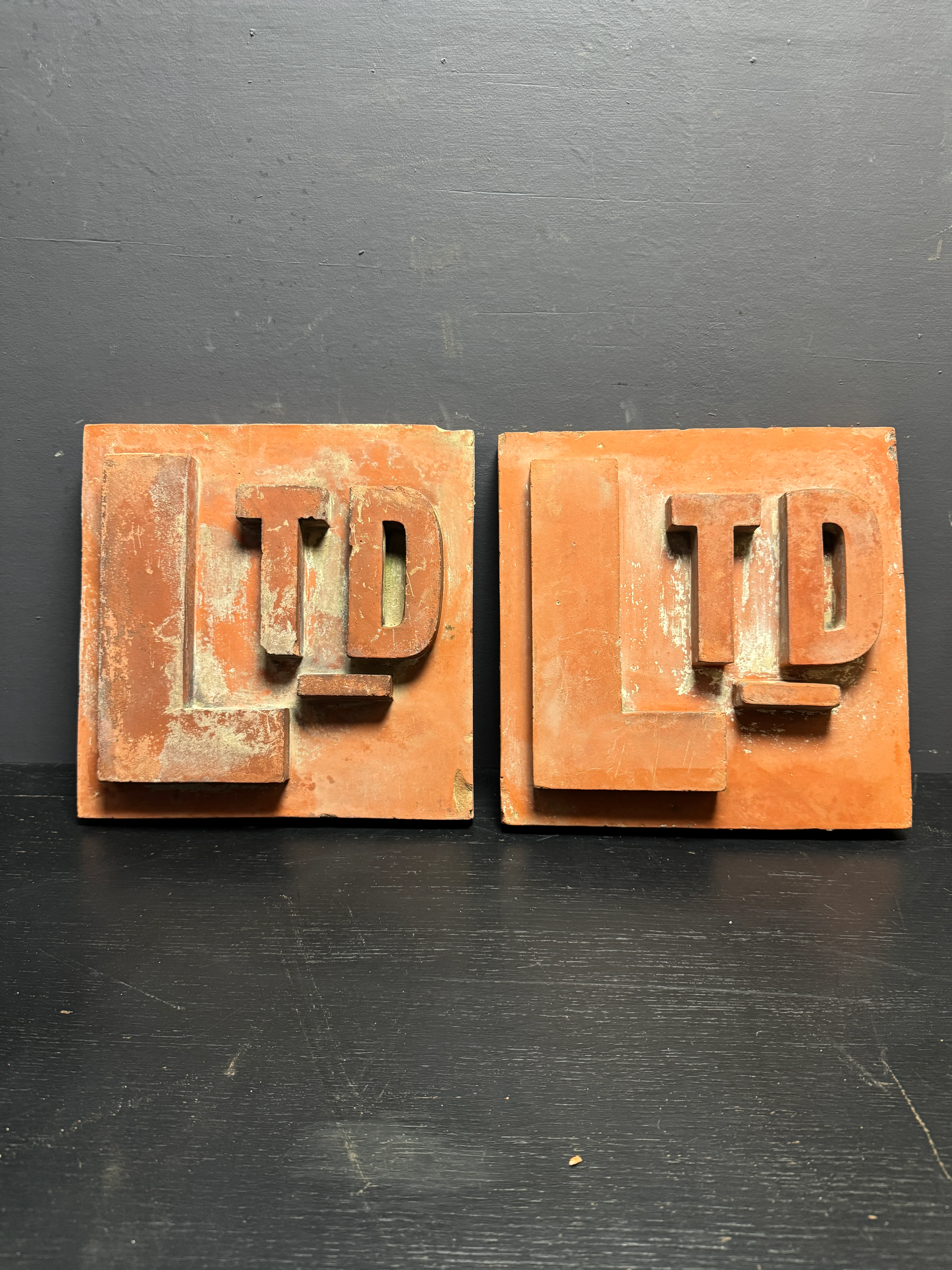 Victorian Era Terracotta Signage - Image 2