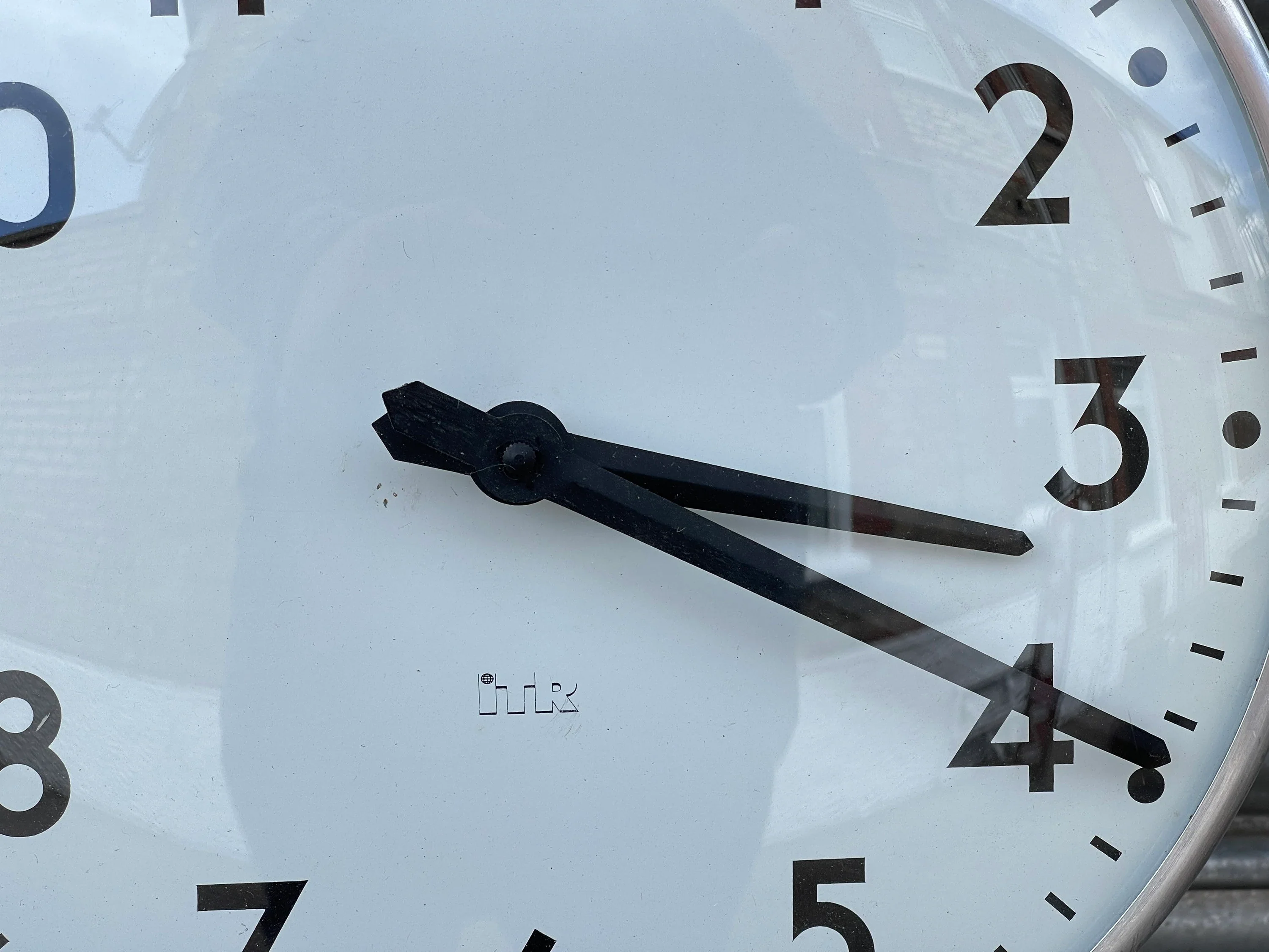 Vintage 1950s Industrial Factory Clock By ITR - Image 6