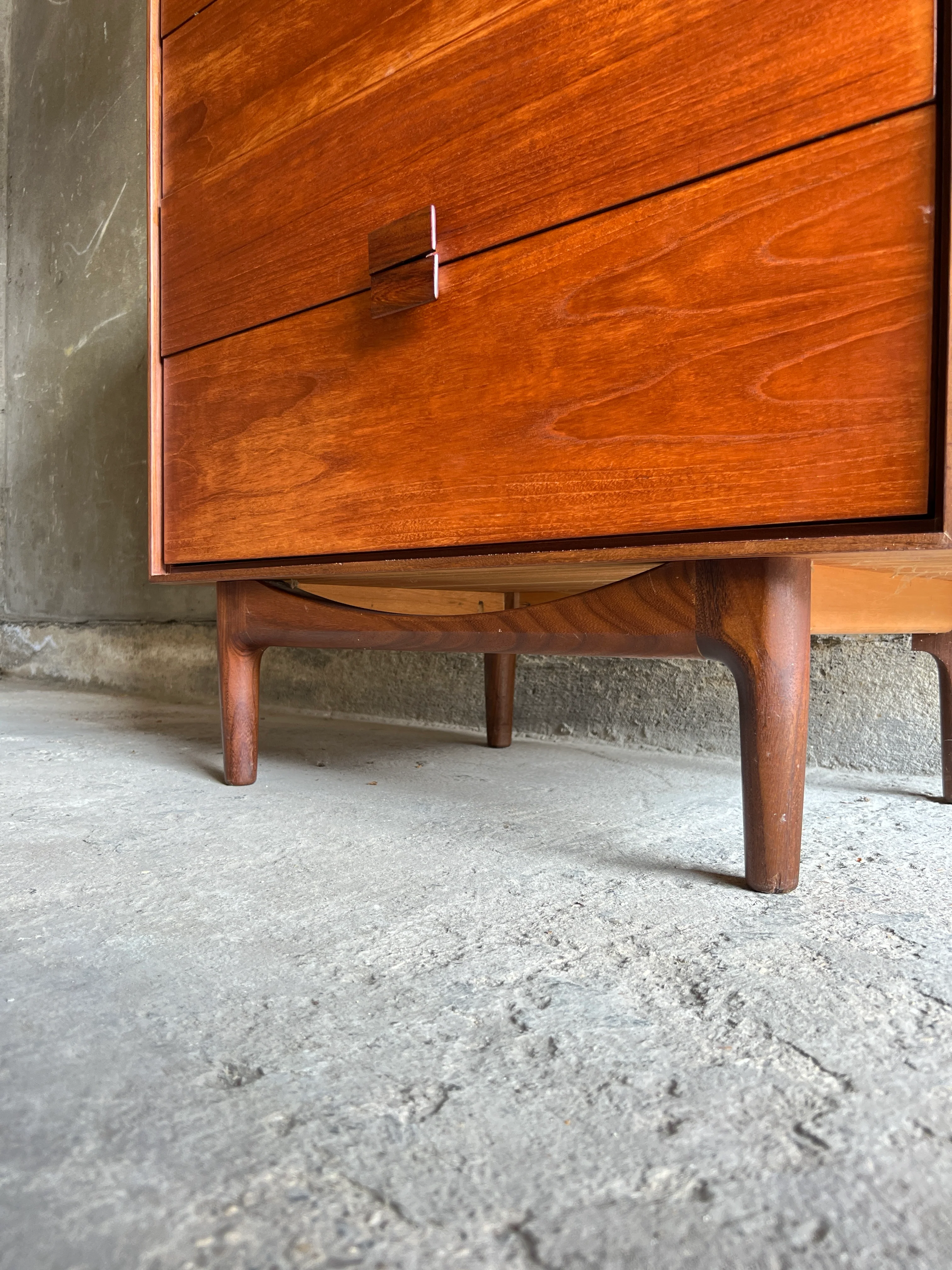 Vintage 1960s Tallboy / Chest Of Drawers By IB Kofod Larsen For G Plan - Image 11