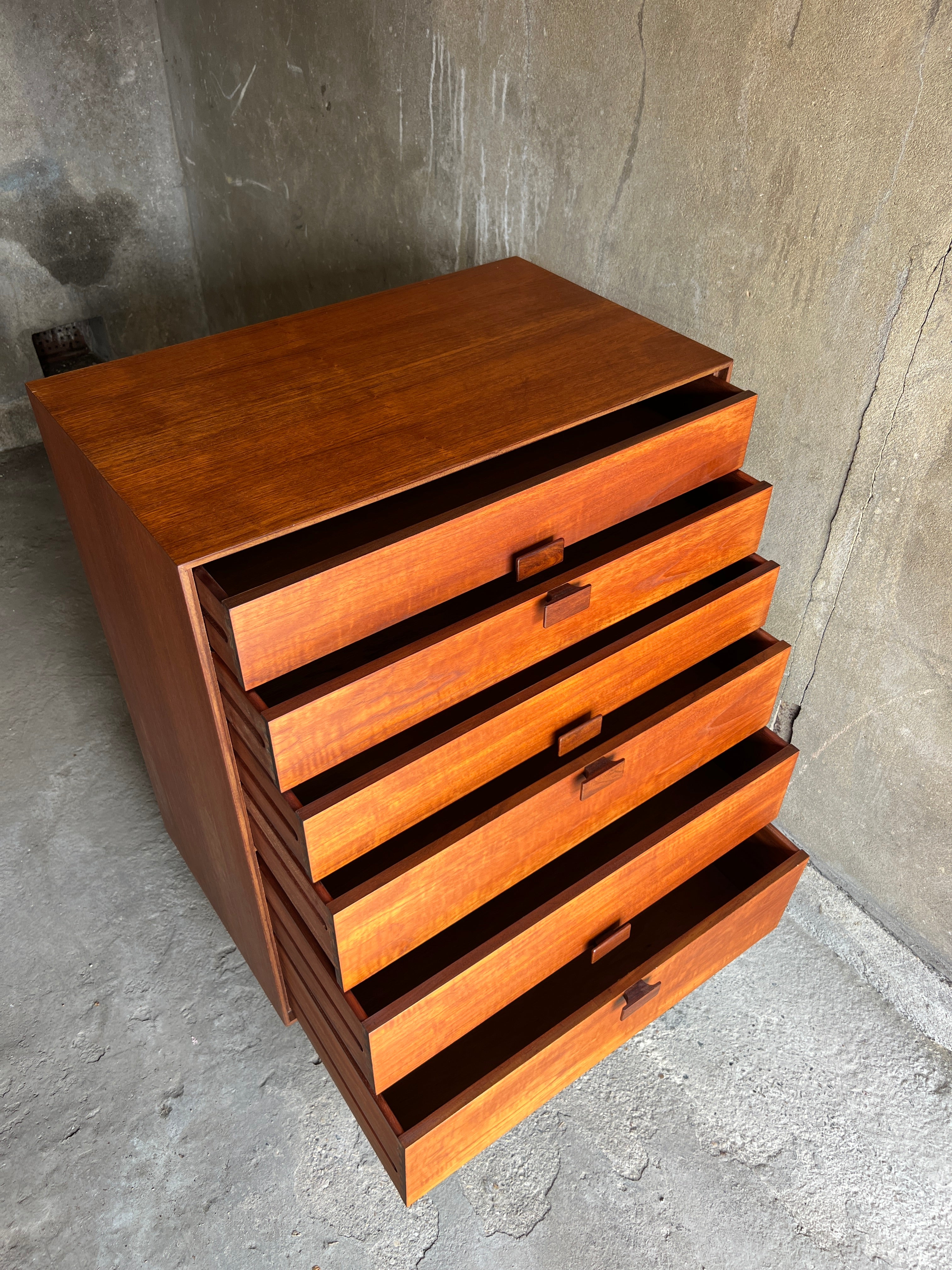 Vintage 1960s Tallboy / Chest Of Drawers By IB Kofod Larsen For G Plan - Image 8