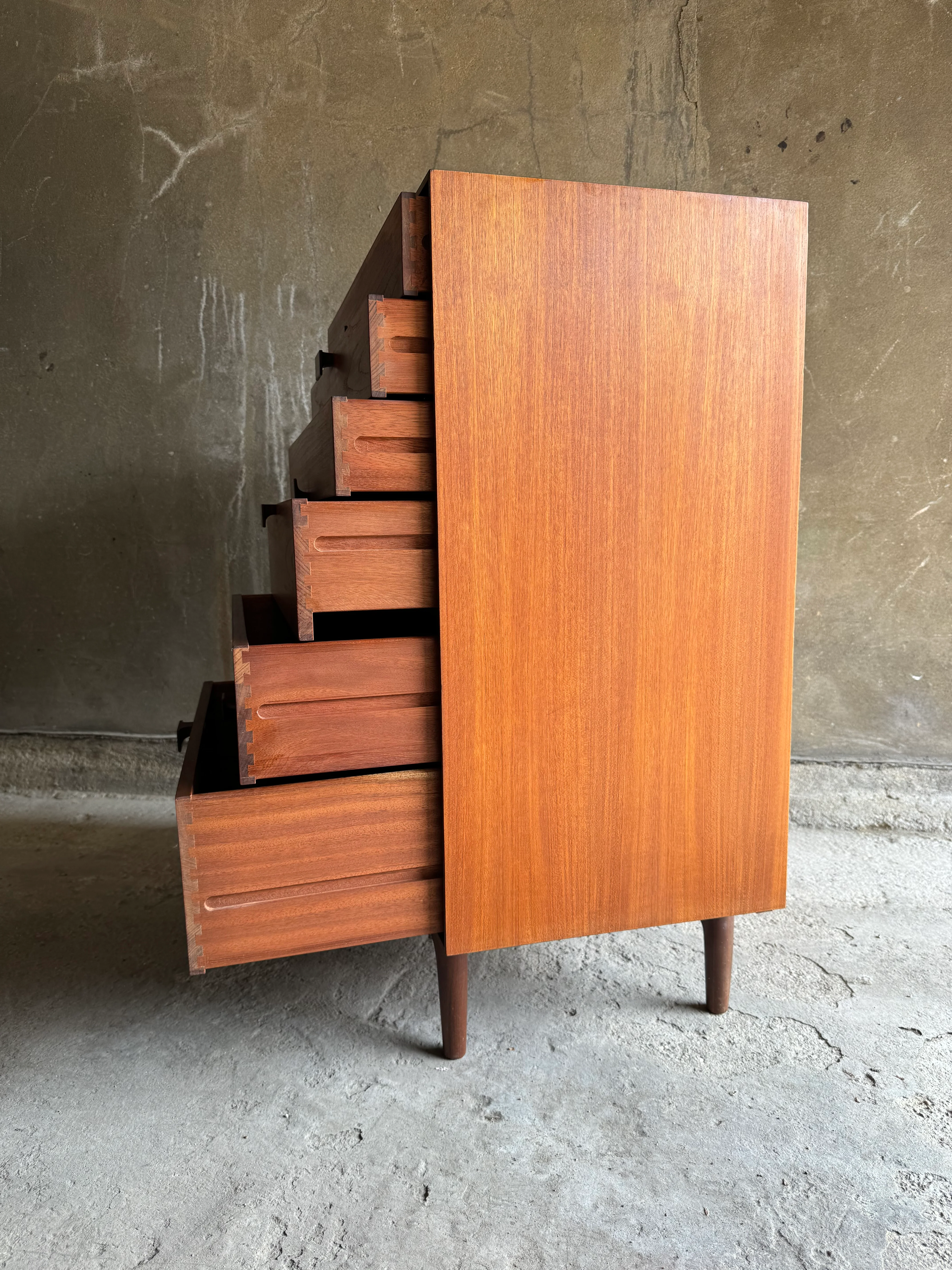 Vintage 1960s Tallboy / Chest Of Drawers By IB Kofod Larsen For G Plan - Image 9