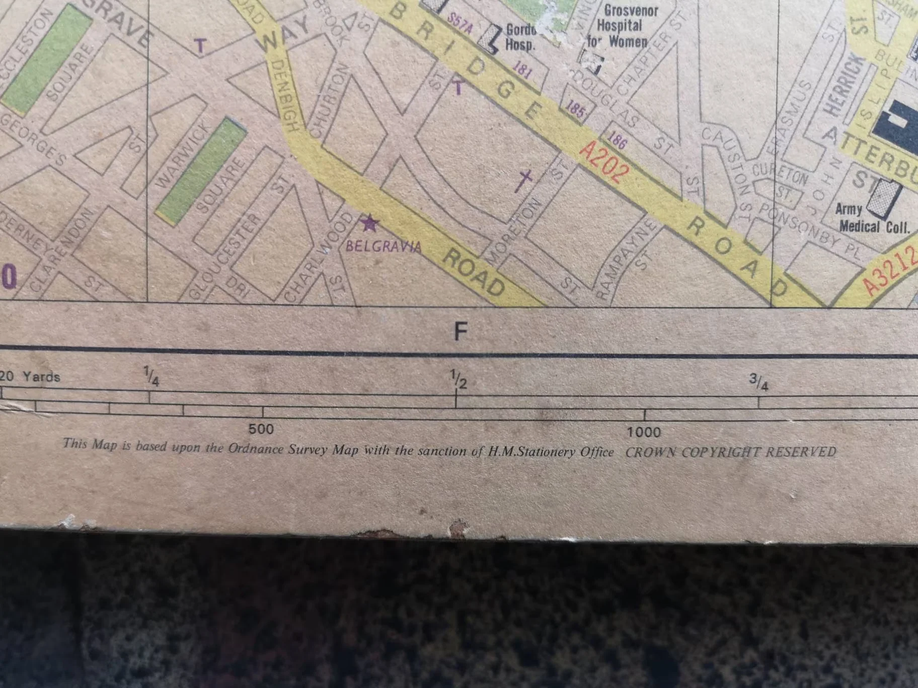 Vintage 1970s Map Of London By Geographers Map Co Ltd - Image 9