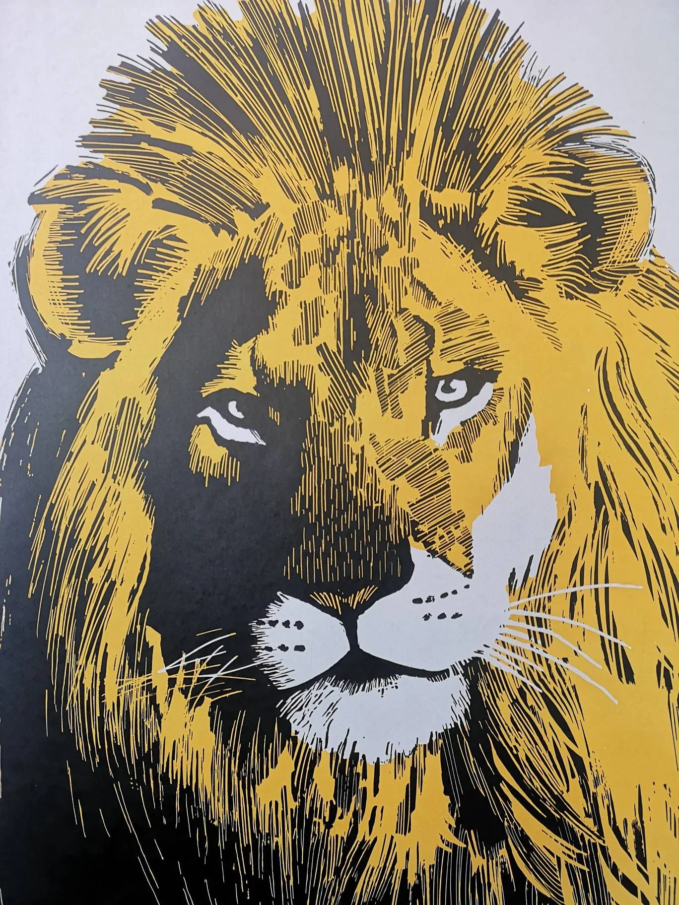 Vintage 1970s Tierpark Berlin Original Zoo Poster Advertising Of A Lion - Image 7