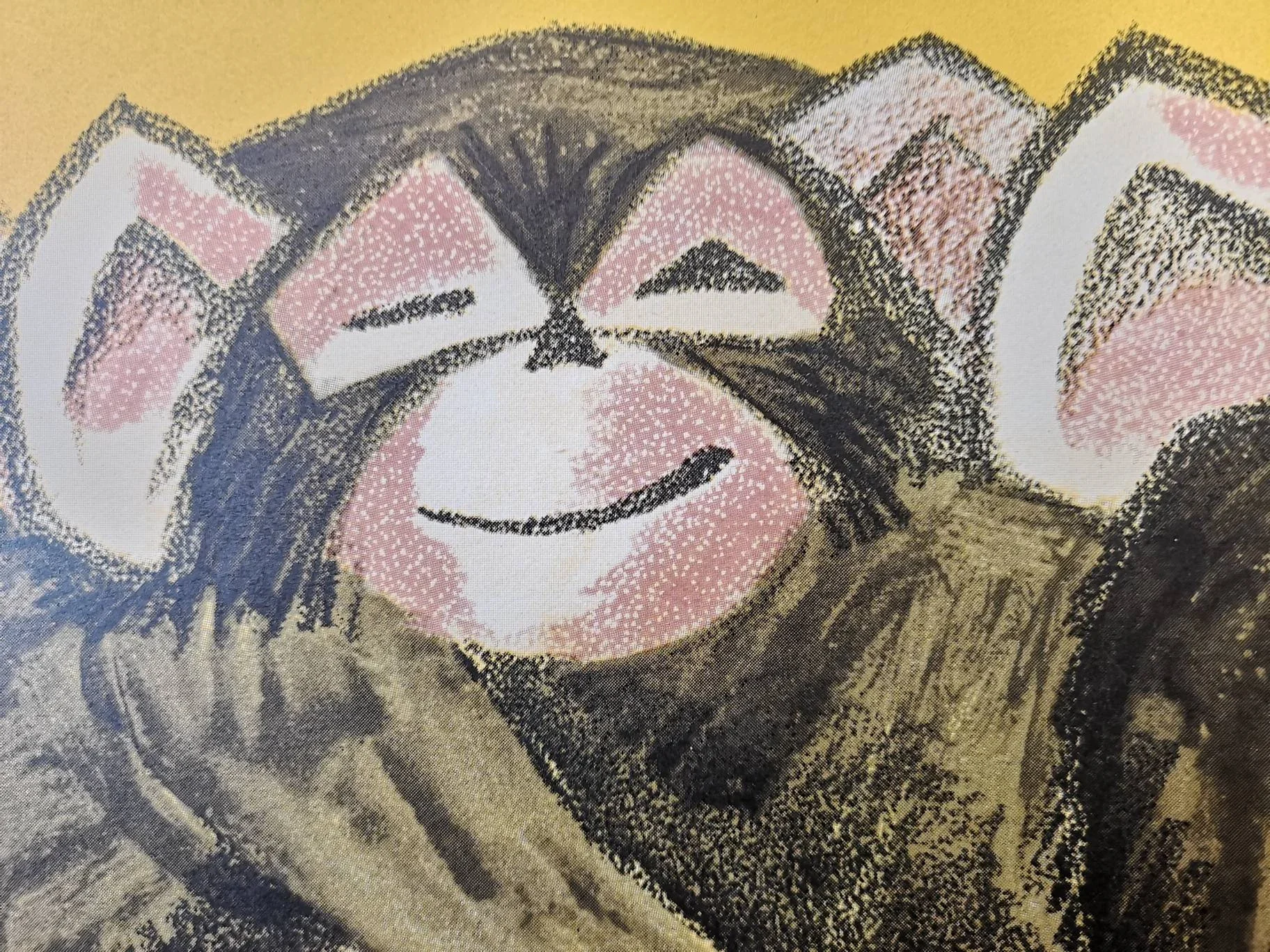 Vintage 1970s Tierpark Berlin Original Zoo Poster Advertising Of Baby Chimpanzees - Image 8