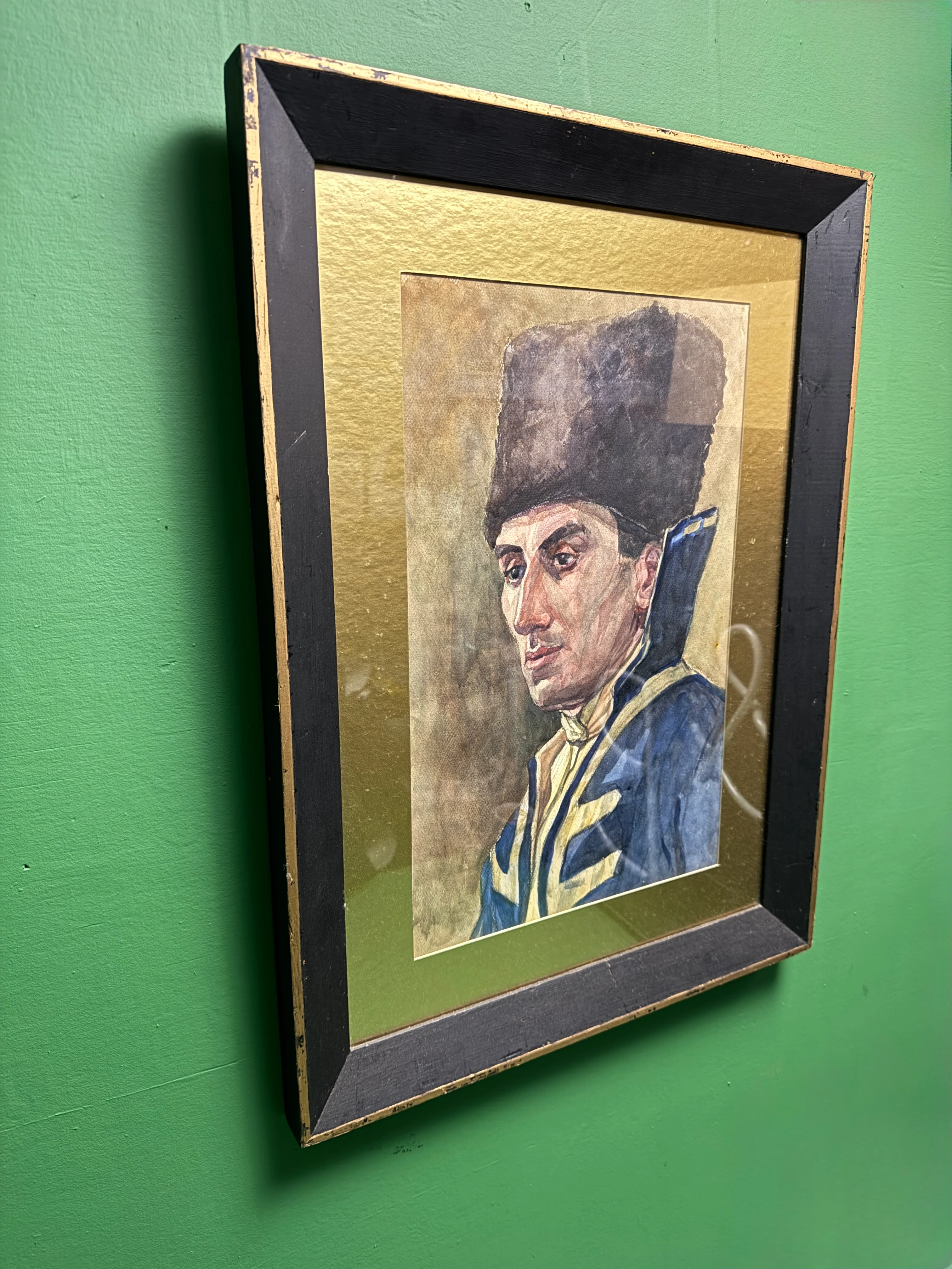 Water Colour Of A Prussian Soldier 1963 - Image 3