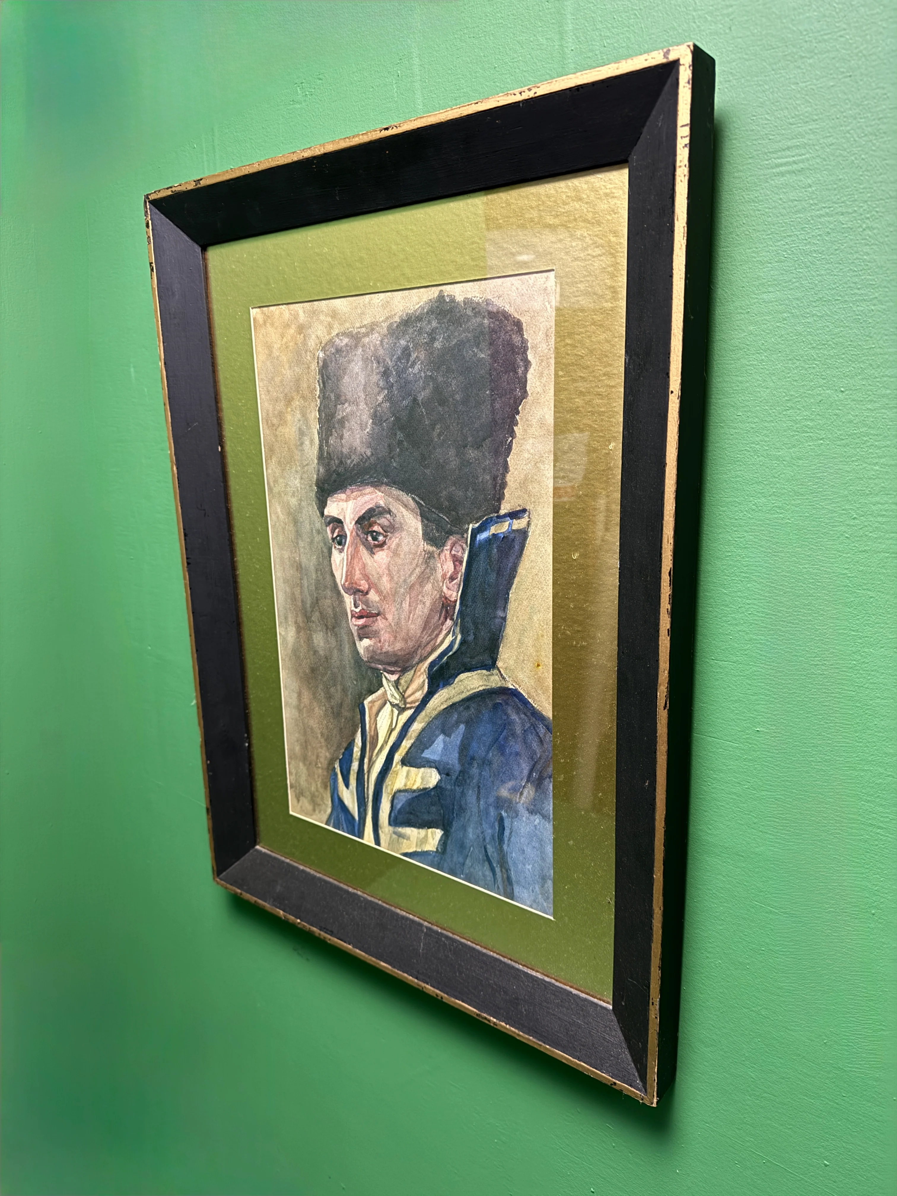 Water Colour Of A Prussian Soldier 1963 - Image 4